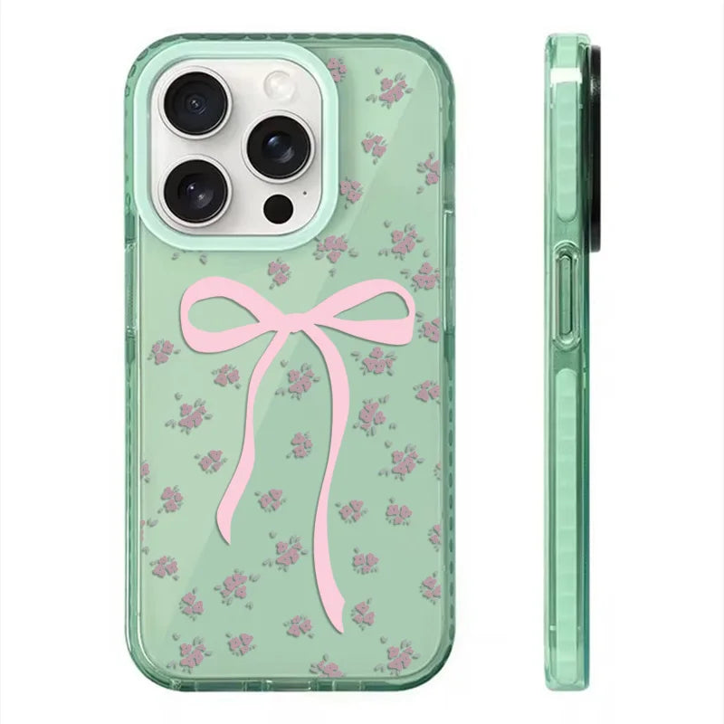 Bowknot Flowers IPhone Cases