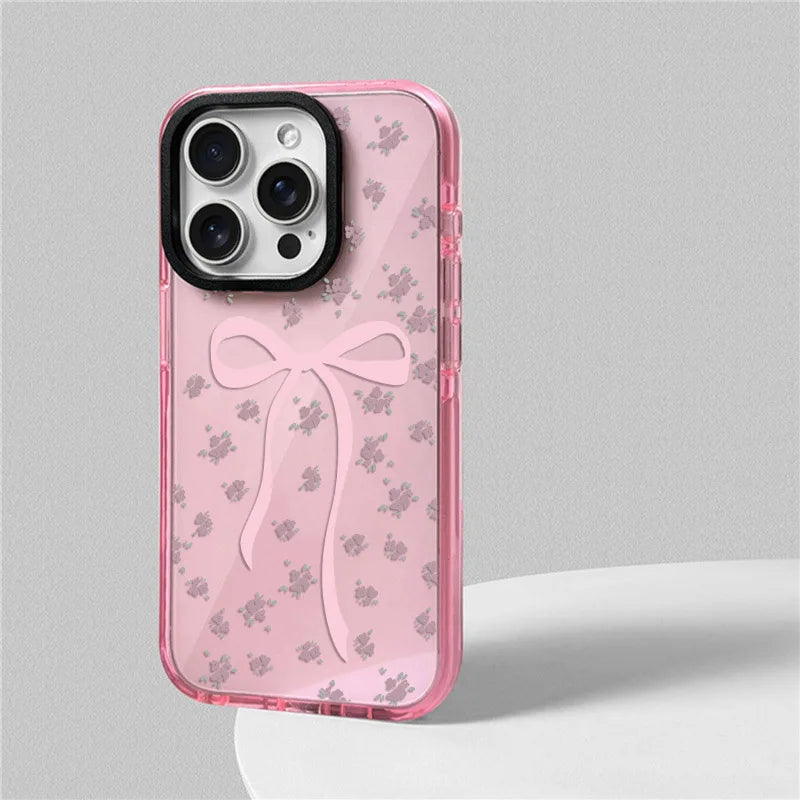 Bowknot Flowers IPhone Cases