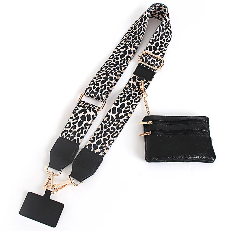 Phone Lanyard With Zipper Pocket and Storage Bag