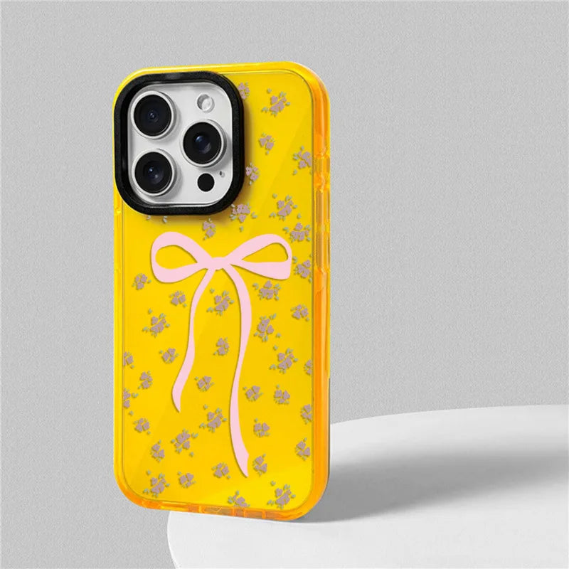 Bowknot Flowers IPhone Cases