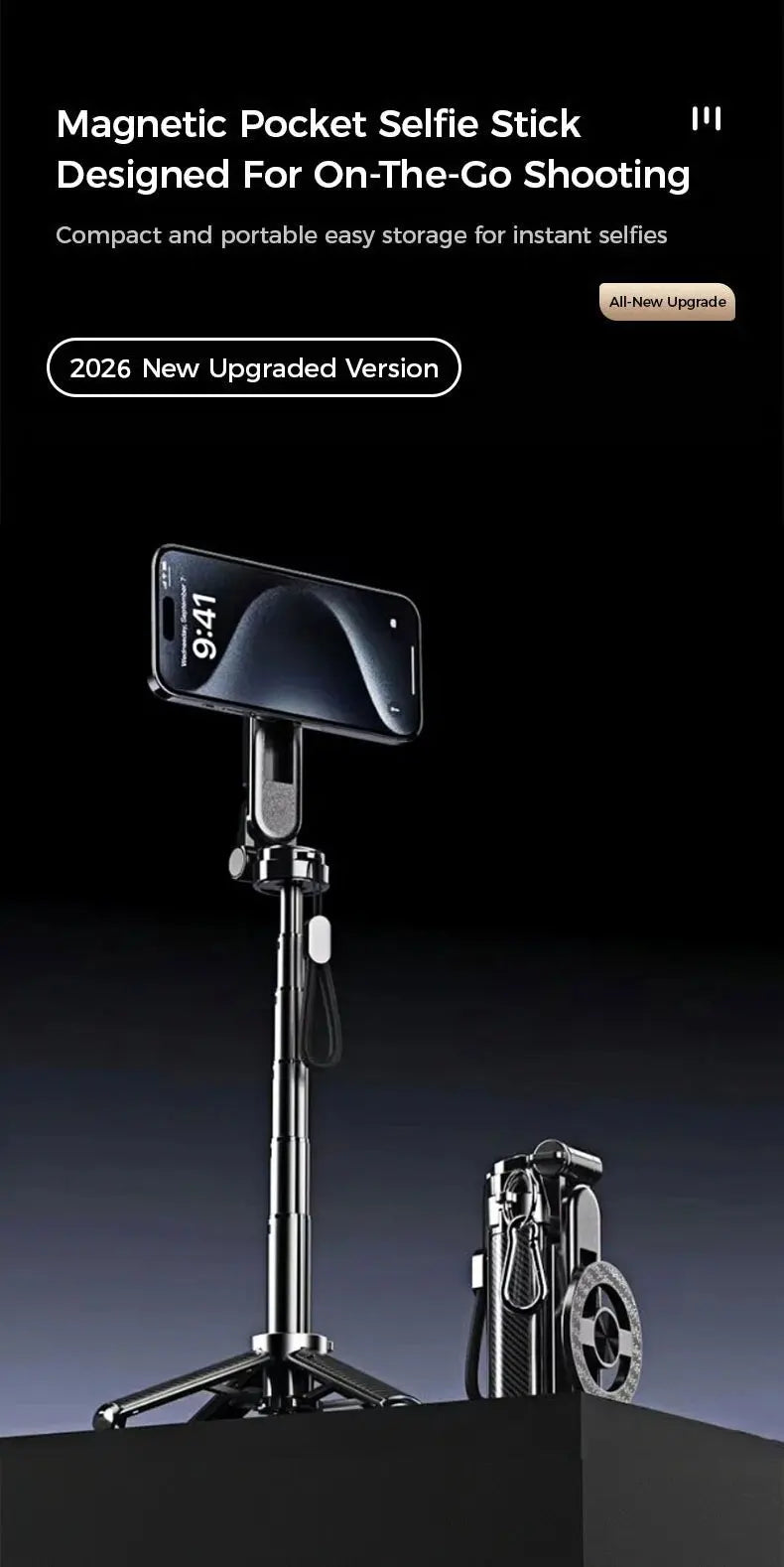 All-in-One Selfie Stick Tripod