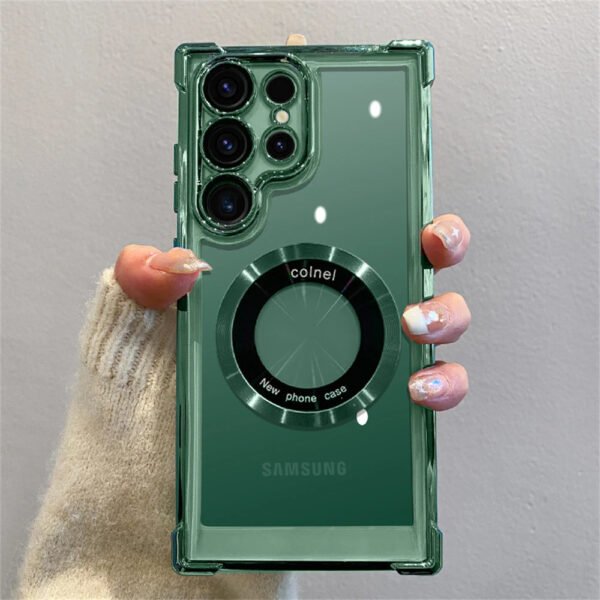 Samsung Magnetic Transparent Phone Case - Image 9