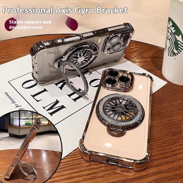 Rotating Gyro Bracket IPhone Cases 13.14.15.16 - Image 5