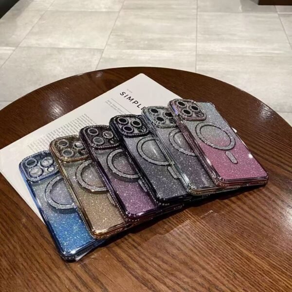 Iphone Glitter Magnetic Phone Case All-inclusive - Image 6