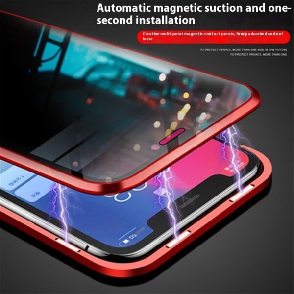 Iphone Magnetic Double-sided Phone Case - Image 6