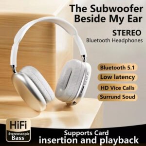 Wireless Bluetooth Headset With Mic Noise Cancelling