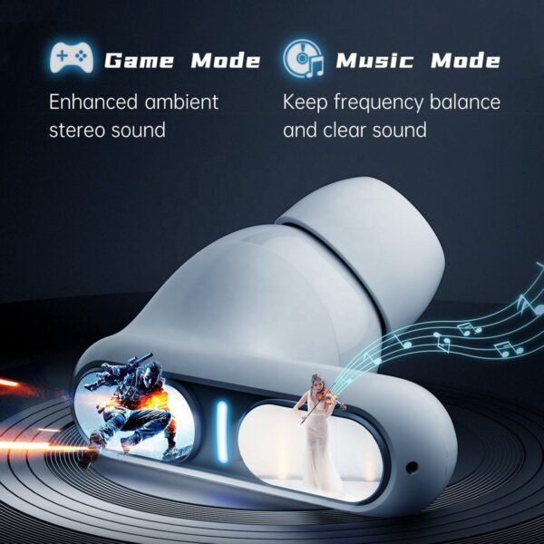 Bluetooth Earphone With Mic Bass Audio Stereo. - Image 3