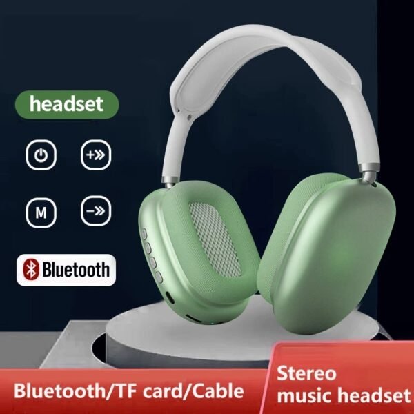 Wireless Bluetooth Headset With Mic Noise Cancelling - Image 3
