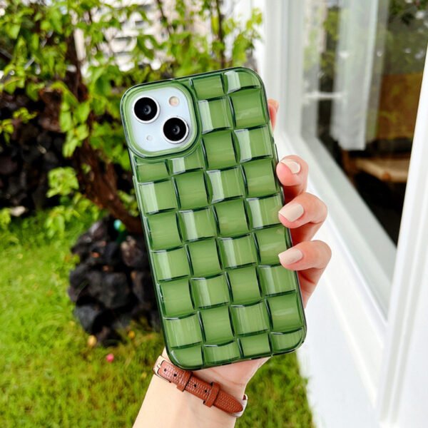 3D Braided Jelly Bumper Phone Case (Shockproof)
